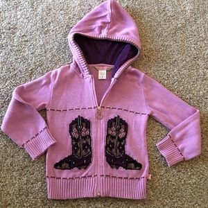 Sophie and Sam-Lilac and Plum Cowgirl sweater, 5